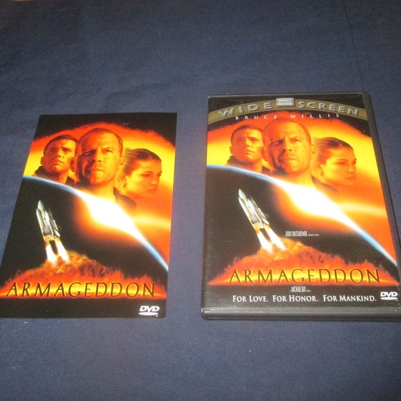 Armageddon (DVD, 1999, Widescreen) Bruce Willis - Picture 1 of 3